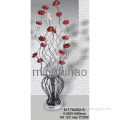 Handmade aluminum table lamp vase pattern